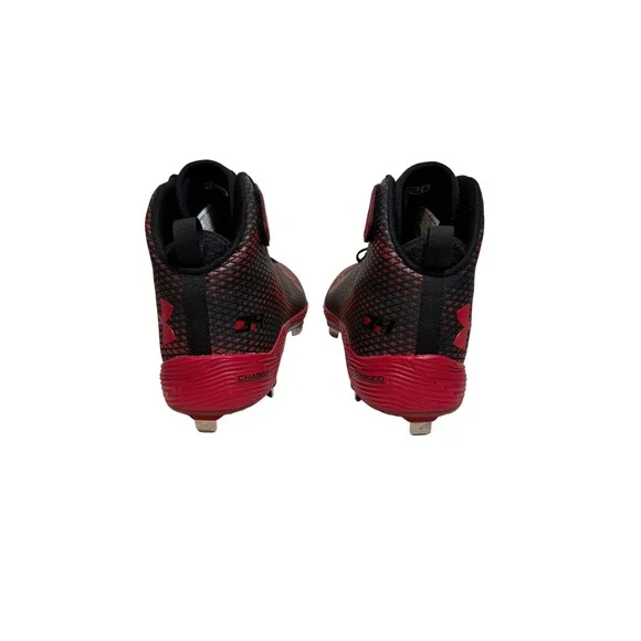Under Armour Harper 7 RM‎ Baseball Cleats Red Black Mens 11.5 - Picture 2 of 8